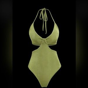 ZAFUL Green Bodysuit New sz Medium